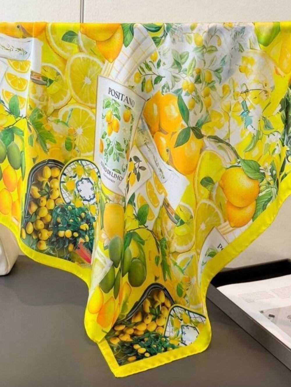 Lemon PrintScarf N1374